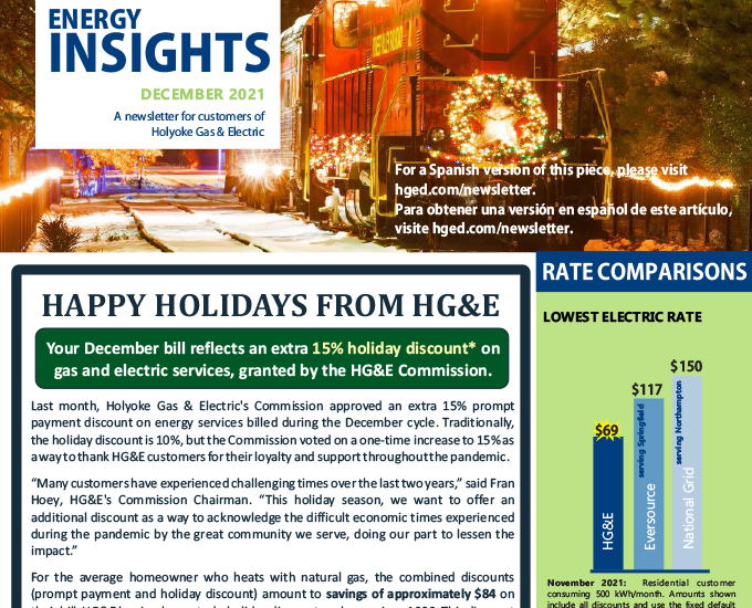 December 2021 Newsletter