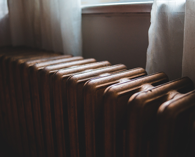 radiator in older building or home