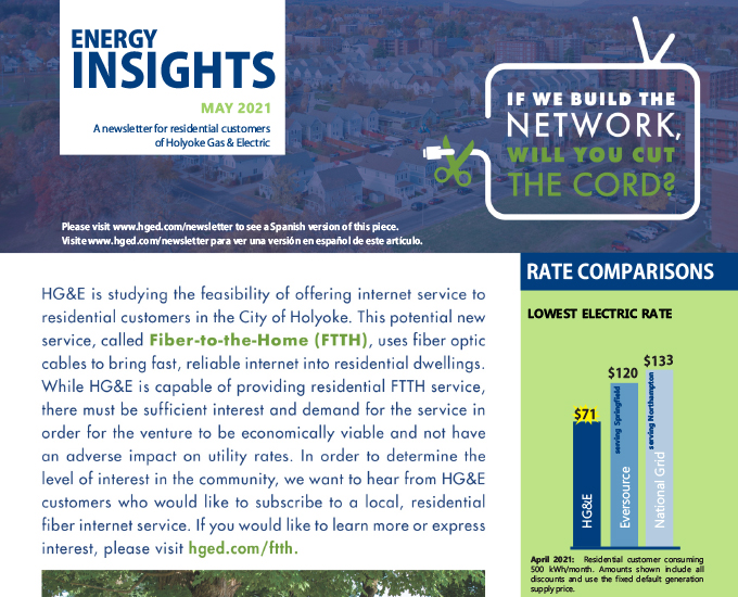 May newsletter cover