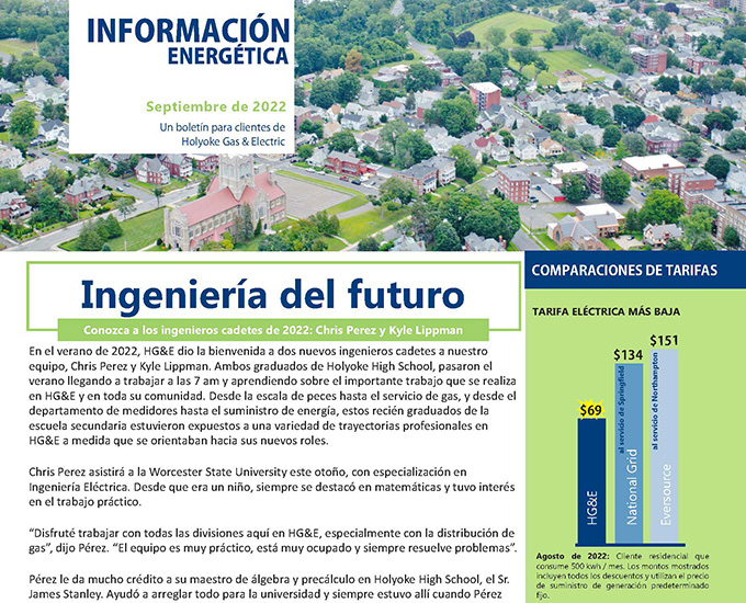 September - Newsletter Spanish 