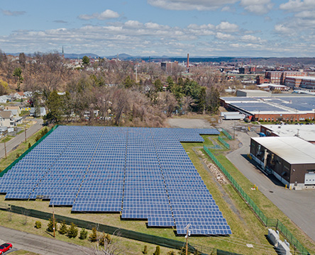 solar array in Holyoke